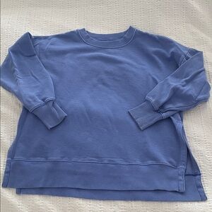 aerie Blue Crewneck Sweatershirt